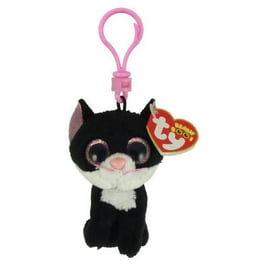 TY Beanie Boos PEPPER the Black White Cat Solid Eye Color Regular Size 6 inch Walmart