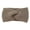 Khaki, variant on Soft Stretch Ear Warmer Headband Women Winter Cable Knit Headbands Hairbands Army Green (One Size)
