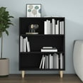 thumbnail image 3 of vidaXL Sideboard Black 69.5x32.5x90 cm Engineered Wood, 3 of 4