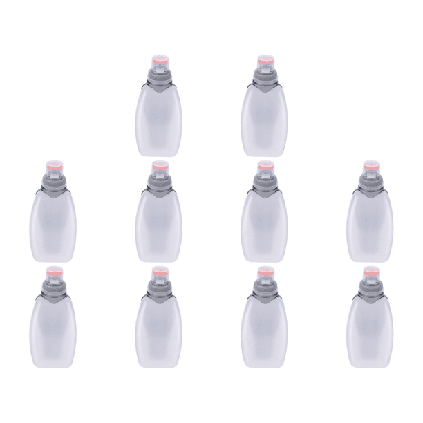 Botella Cintura Hidratación 250 Ml Con Clip Y Tapa A Prueba Polvo Fugas para Fitness