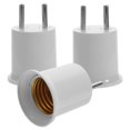 thumbnail image 2 of Light Socket Outlet Adapter E27 E26 Wall Light Strong Conductivity 3Pcs, 2 of 4