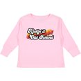 thumbnail image 3 of Inktastic Kickin' it Old School with Weathered Retro Stripe Boys or Girls Long Sleeve Toddler T-Shirt, 3 of 5