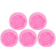 thumbnail image 2 of Molde para manualidades, 5 piezas de moldes de silicona, moldes flexibles de resina epoxi, molde de resina, estética elegante, 2 of 14