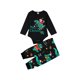 thumbnail image 5 of Familia Padre Niño Vestido Casual Dinosaurio Impreso Cintura Elástica Ropa de Dormir Traje Hugtrwg Para estrenar, 5 of 9