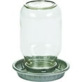 thumbnail image 2 of Little Giant Glass Mason Jar Baby Chick Waterer, 1 Quart, 2 of 2