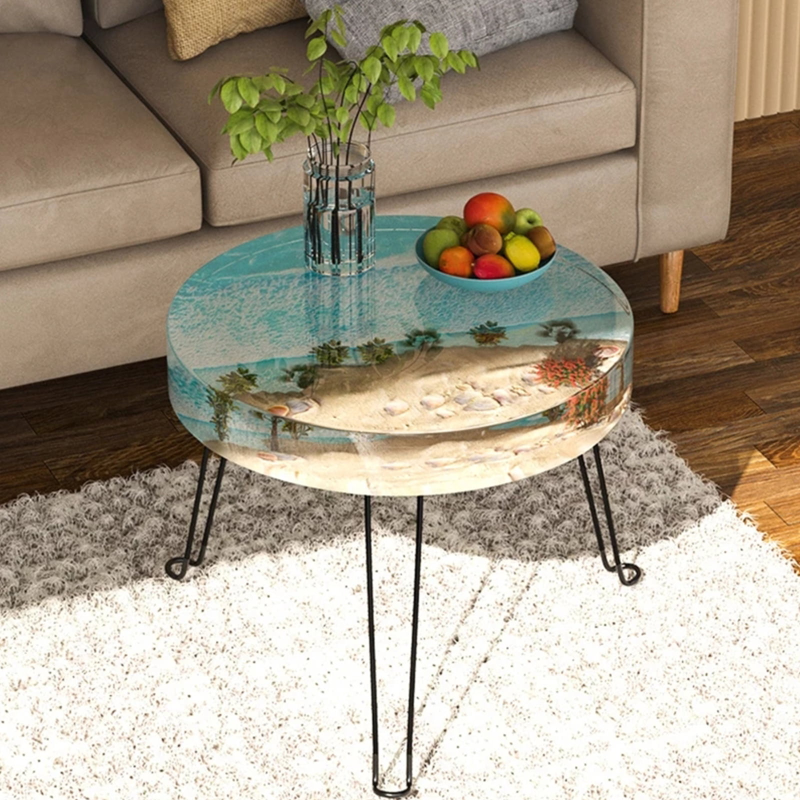 19inch 14inch Round Epoxy Resin Table Mold Unique Coffee Table Epoxy  Console Table River Dining Table Top Mold, Epoxy/resin Reusable Forms 