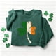 thumbnail image 2 of TaTaai Women Casual St Patrick's Day Printed Long Sleeve Crew Neck Sweatshirt No Hood Pullover Ladies Weekend Festival Outdoor Wear Soft Warm Non See Through Versatile Top Gift, 2 of 6