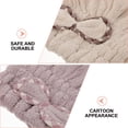 thumbnail image 2 of Shisuyan Moisture Absorption Hat Purple Cartoon Appearance 2Pcs 11X10X1In, 2 of 8