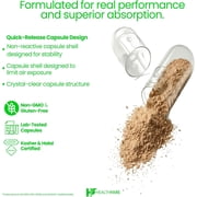 HealthFare Citrus Bergamot 1200mg | 150 Capsules | Non-GMO, Gluten-Free, Vegan | Made in the USA