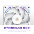 thumbnail image 4 of Ventilador NZXT F360X Performance de marco único 3X 120 mm PWM RGB, 4 of 9