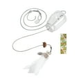 thumbnail image 2 of GROWTH TANK Cats Leaking Food Toy Ceiling Hanging Scratch Rope Feeder Teaser with Bells Food, 2 of 9