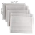 thumbnail image 5 of 5PCS Dies Stamps Storage Bag Clear Pocket 5''x7'' Fit for Embossing Templates, 5 of 12