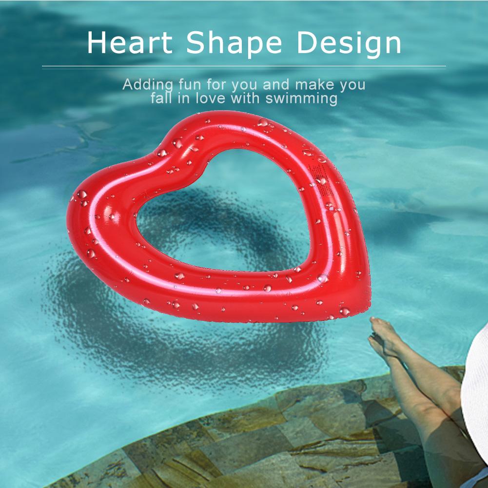 heart inflatable pool