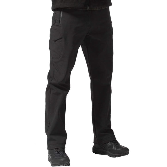 Pantalones Softshell para Hombre FREE SOLDIER con Forro Polar para Actividades al Aire Libre