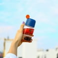thumbnail image 3 of Bewildely Taza de bebida de 220ml para el hogar, la escuela, el trabajo, los deportes, el gimnasio, la taza de té y café, la botella de agua portátil Teteras Azul Bewildely HA080608-04, 3 of 6