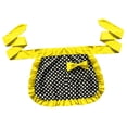 thumbnail image 2 of Corto cinturo En Delantal 1 Bolsillo W/bowknot Amarillo Gloria Delantales a medias para niña, 2 of 9