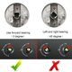 thumbnail image 5 of Perilla del Horno 12 Piezas, Universal Plata Adaptadores Perillas de Control de la Estufa de Gas Interruptor Rotatorio, 5 of 5