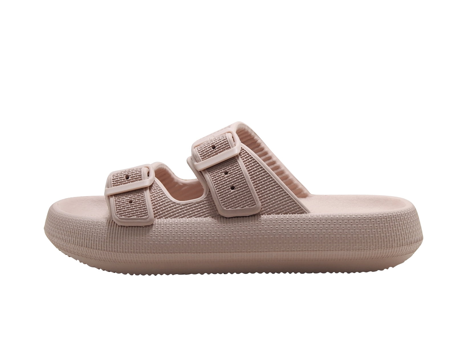 CUSHIONAIRE Women's Capri slide Flip Flop Sandal with Memory Foa 並行輸入品 Cushionaire Women\u0027s Nugget Footbed Slide Sandal