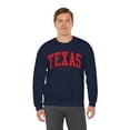 thumbnail image 6 of Texas TX Sweatshirt Gifts Crew Neck Shirt Long Sleeve Unisex, 6 of 7