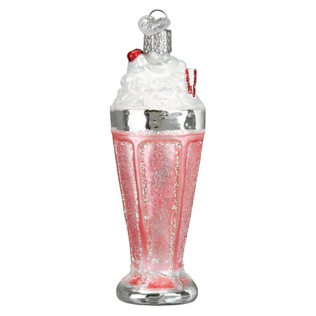 

1PK Milkshake Glass Ornament