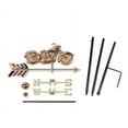 thumbnail image 2 of Good Directions Motorcycle with Arrow Garden Weathervane, Pure Copper - 21"L, 2 of 3