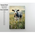 thumbnail image 3 of Dairy Cow Art Print Cottagecore Farm Animal Decor Rustic Countryside Wall Art, 3 of 3