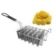 thumbnail image 3 of Freidora de concha profunda para tacos, papas fritas, soporte para tacos, canasta para freír, cocina resistente Medio, 3 of 9