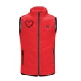 thumbnail image 2 of Mikilon 4-14 Years Boy's and Girl's Heated Vest, Rechargeable Lightweight Heating Vest Warming for Hunting, 2 of 7