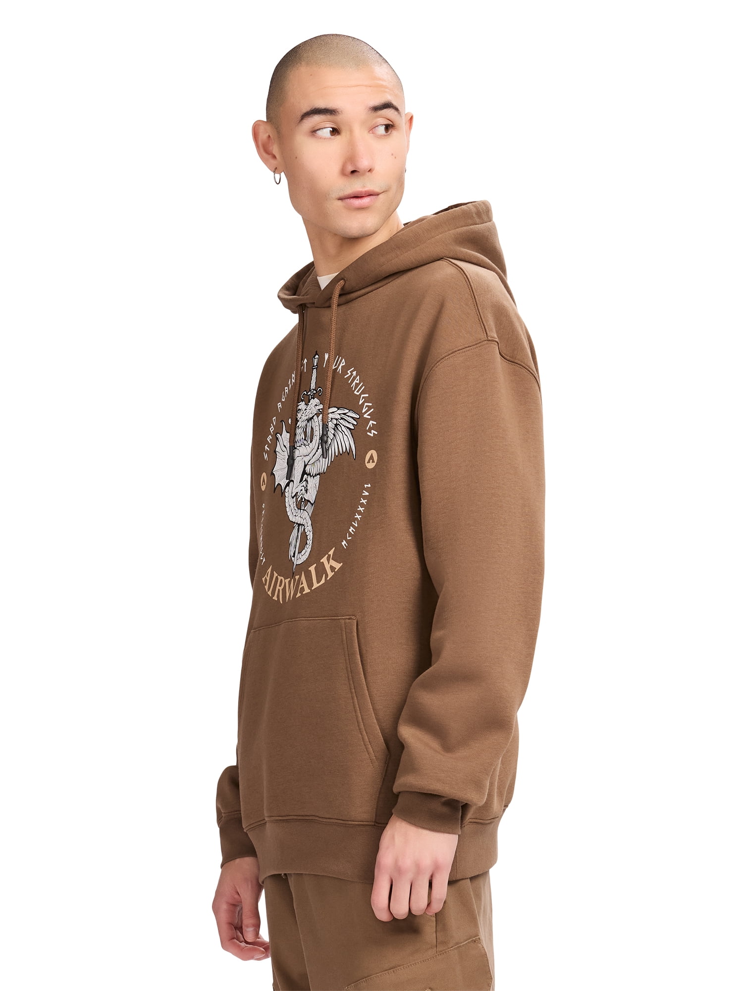 Airwalk Men's & Big Men's Fleece Pullover Hoodie, Sizes XS-3XL