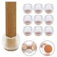 thumbnail image 4 of Embouts de Pieds de Chaise en Silicone pour Protection des Meubles, 40 Pcs, Résistants aux Rayures, Protection de Sol - 17-21mm, 4 of 5