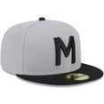 thumbnail image 3 of Men's New Era Gray Montgomery Biscuits 2024 Rickwood Classic 59FIFTY Fitted Hat, 3 of 5