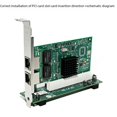 thumbnail image 2 of Ranura para tarjeta PCIe x1 a 1XPCI ST45 ASM1083, tarjeta puente dividida, sin unidad, 2 of 4