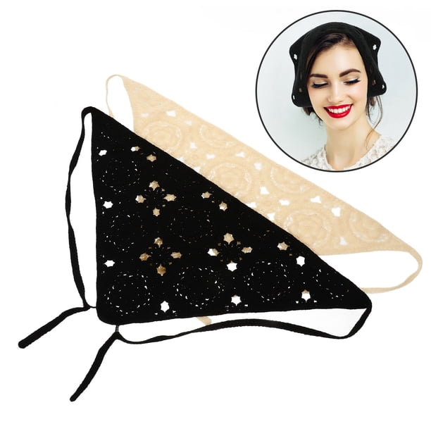 WEUVEB 2Ud Pañuelo De Crochet Triangular Para Mujer Delicado Y Cómodo Color Surtido