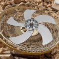 thumbnail image 4 of Raindrops Replacement Fan Blades for Standing and Table Fans Easy Installation Quiet Transparent Blades for Home Use, 4 of 8