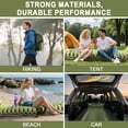 thumbnail image 2 of Dinfu Self-Inflating Air Mattress with Built-In Foot Pump – 5.1" Ultra-Thick Camping Sleeping Pad, Lightweight & Portable for Tents, Hiking, Beach (76.8' x 27.6'), 2 of 7