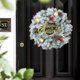 thumbnail image 4 of Decoraciones de otoño para el porche, colgador de puerta con corona doble, kits de coronas en forma de corazón para hacer para Navidad, corona de dulces, lazos navideños, vacaciones, Navidad para, 4 of 6