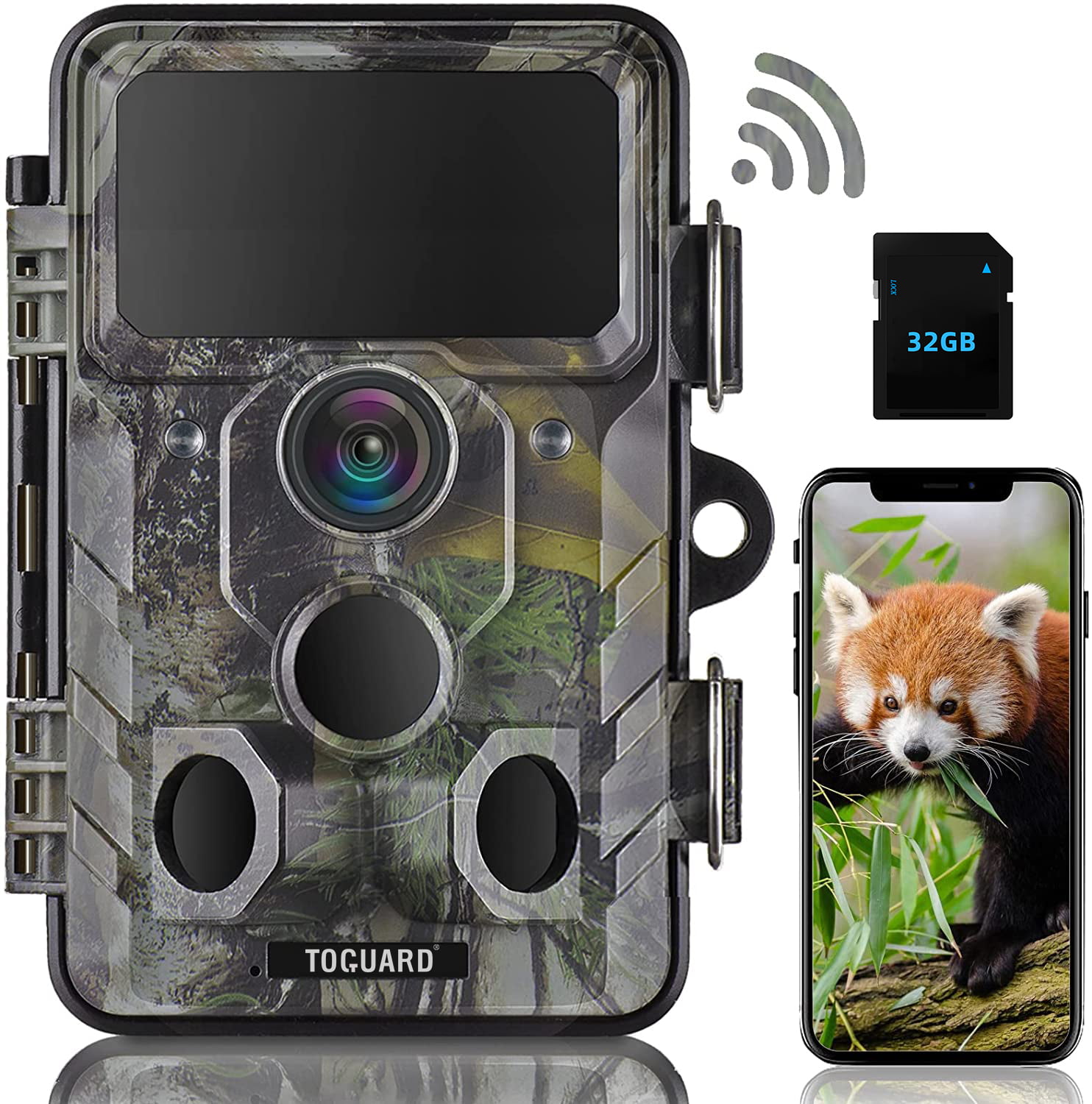 Solar Panel 2A Power Charging for Hunting Trail Game Camera TOGUARD H85 6V 