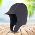 thumbnail image 3 of Gorro Neopreno DQrwqpou para Surf Equipo Snorkel Capucha Buceo Aeróbic Acuático Negro 3 Uds, 3 of 5