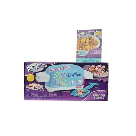 Easy-Bake Ultimate Oven Lights Up New Improved with Party Pretzel Dippers Refill Mix