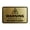 Brushed Gold, variant on Signs ByLITA Classic Framed Warning: Explosive Gas - No Open Flames Door or Wall Sign Easy Installation | Health And Safety | Building And Warning Sign (Red) - Large