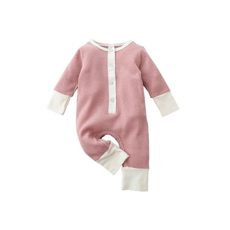 

Ma&Baby Toddler Baby Girls Boys Long Sleeve Cotton Playsuit Rompers Bodysuit Jumpsuits