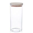 thumbnail image 2 of Récipient Alimentaire Cuisine Empilable Résistant à l'Humidité Organisateur de Grain Transparent Support de Stockage avec Couvercle, Rose, 700ml, 2 of 7