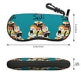 thumbnail image 2 of Sikiie I Love Sushi Sunglasses Soft Case Neoprene Zipper Eyeglass Case, Zipper Portable Spectacle Cases for Men Women, 2 of 6
