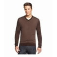 thumbnail image 2 of Mens Merino Wool Herringbone Pullover Sweater, 2 of 2