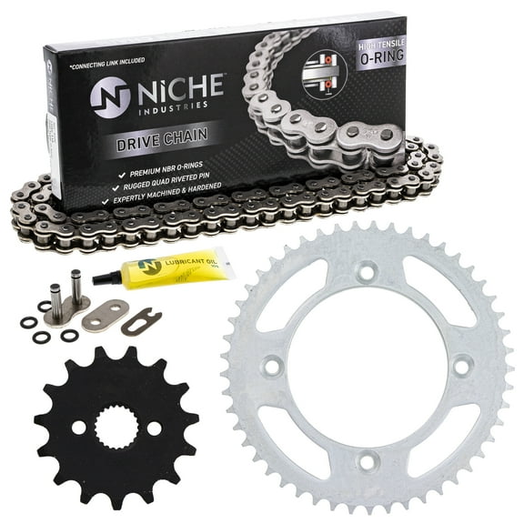Niche Sprocket Chain Set for Honda CR85R 15/49T 420 O-Ring Motorcycle MK1004544