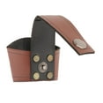 thumbnail image 3 of Portavasos en forma de cuerno con trabilla para cinturón, portavasos de café ligero para hombres y mujeres Marrón Yuyangstore Estuche para tazas de cuerno, 3 of 8
