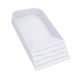 thumbnail image 5 of Cuenco de agua para reptiles, piscina de baño para reptiles, plato de alimentación, comedero para tortugas, dragón barbudo y serpiente. Blanco, 5 of 8