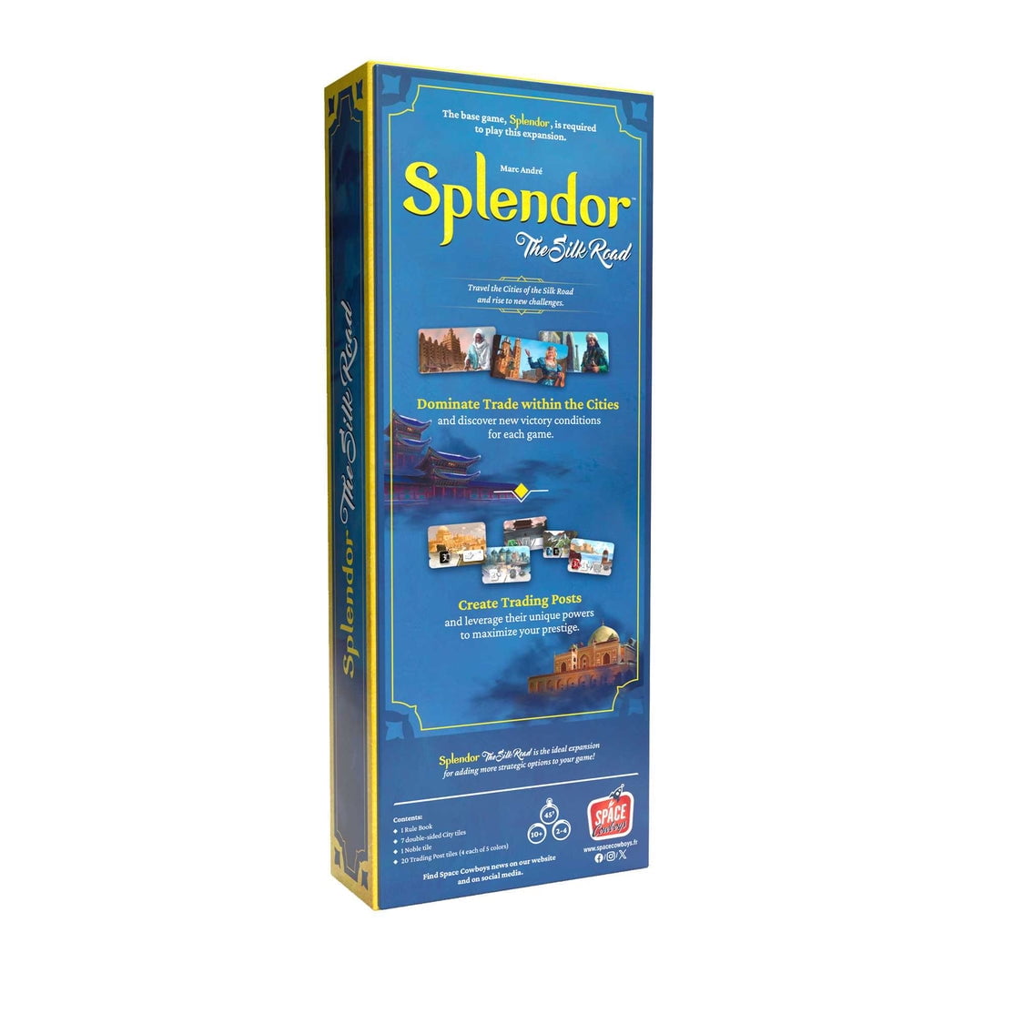 Asmodee, Strategy Board Game, Silk Road Expansion for Ages 10 and