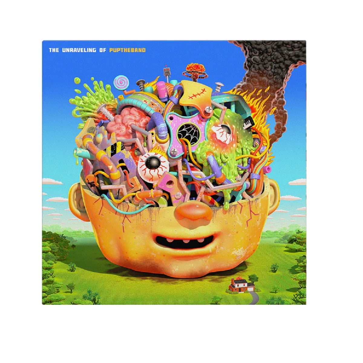 Pup - The Unraveling Of Puptheband Exclusive Clear Black Yellow Pink