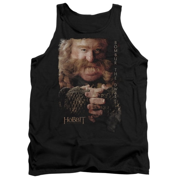 The Hobbit Bombur Adult Tank Top Black